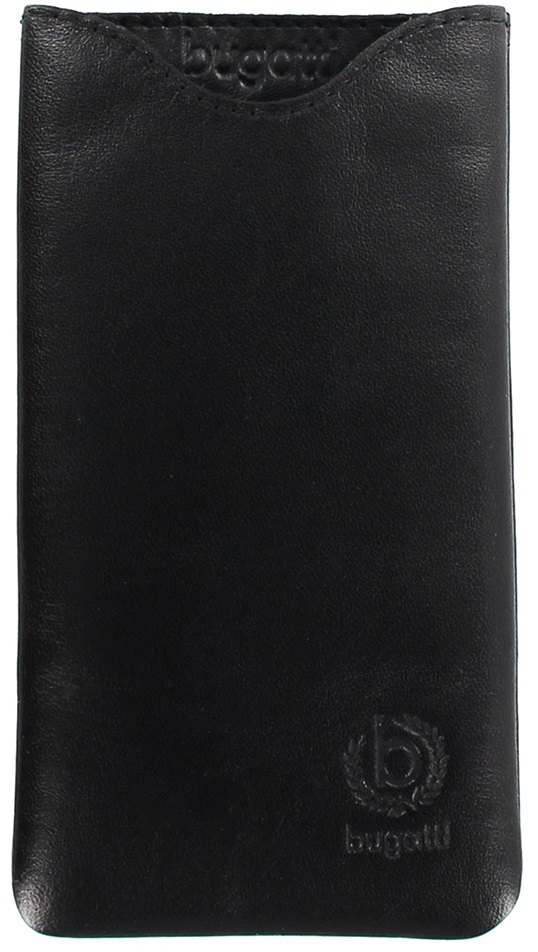 Kožené pouzdro Bugatti Slim Fit pro Nokia Lumia 530, černé